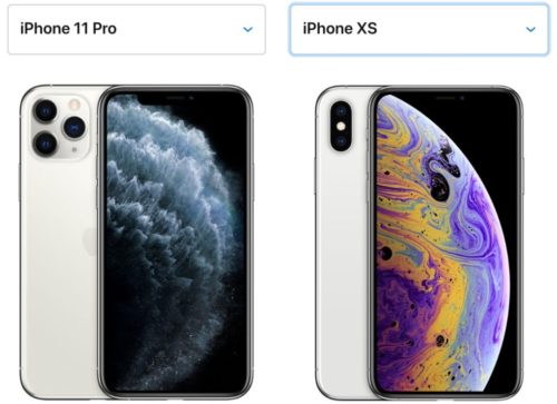 iPhone 11 ProとiPhone XS